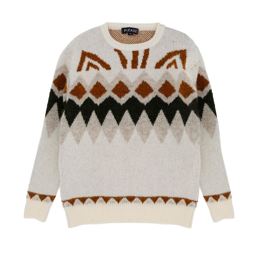 MAGLIA GIROCOLLO M/L TRICOT Please | NB94230B443102
