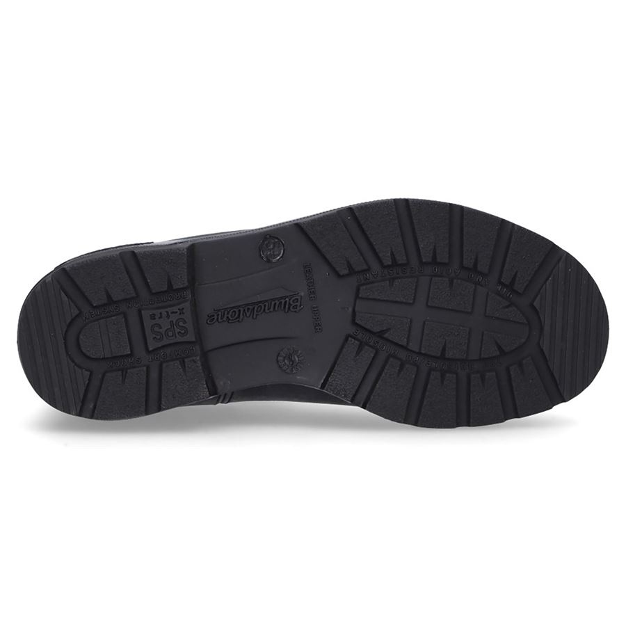 587 RUSTIC BLACK LEATHER Blundstone | 587BC