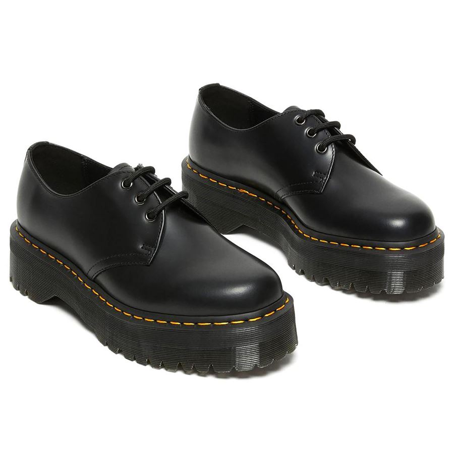 1461 Quad in pelle smooth sneakers platform da donna Dr Martens | 25567001