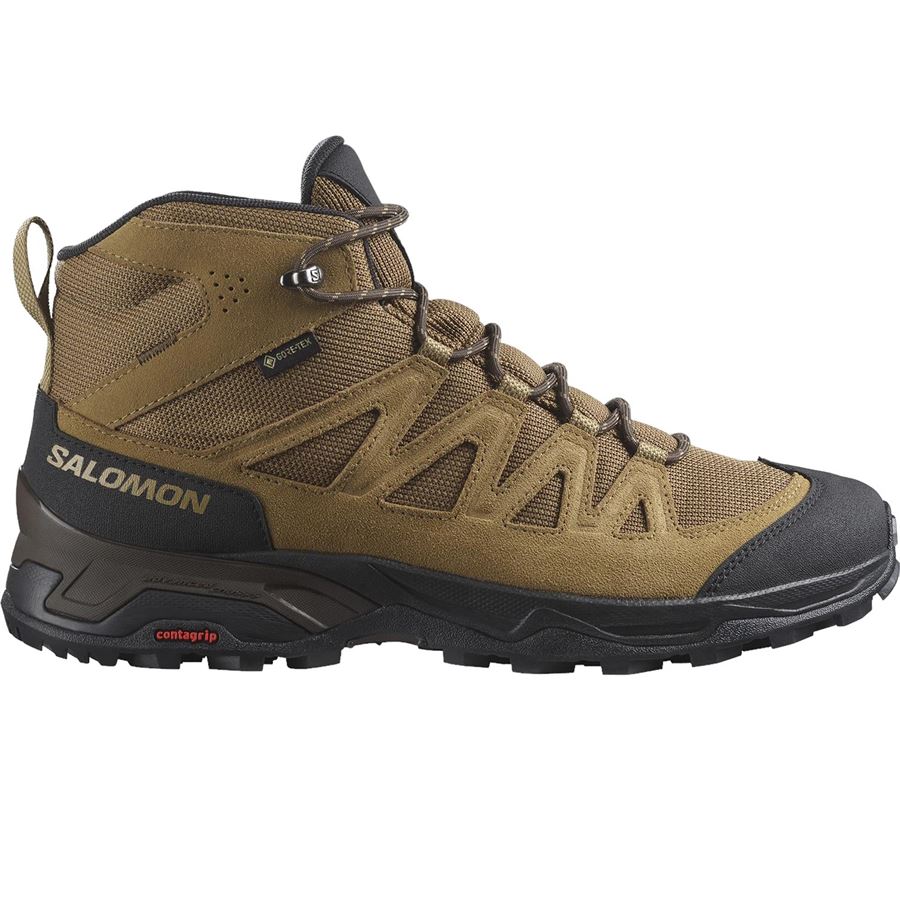 X Ward Leather Mid Gtx Scarponi Da Trekking In Pelle Salomon | L47181800X