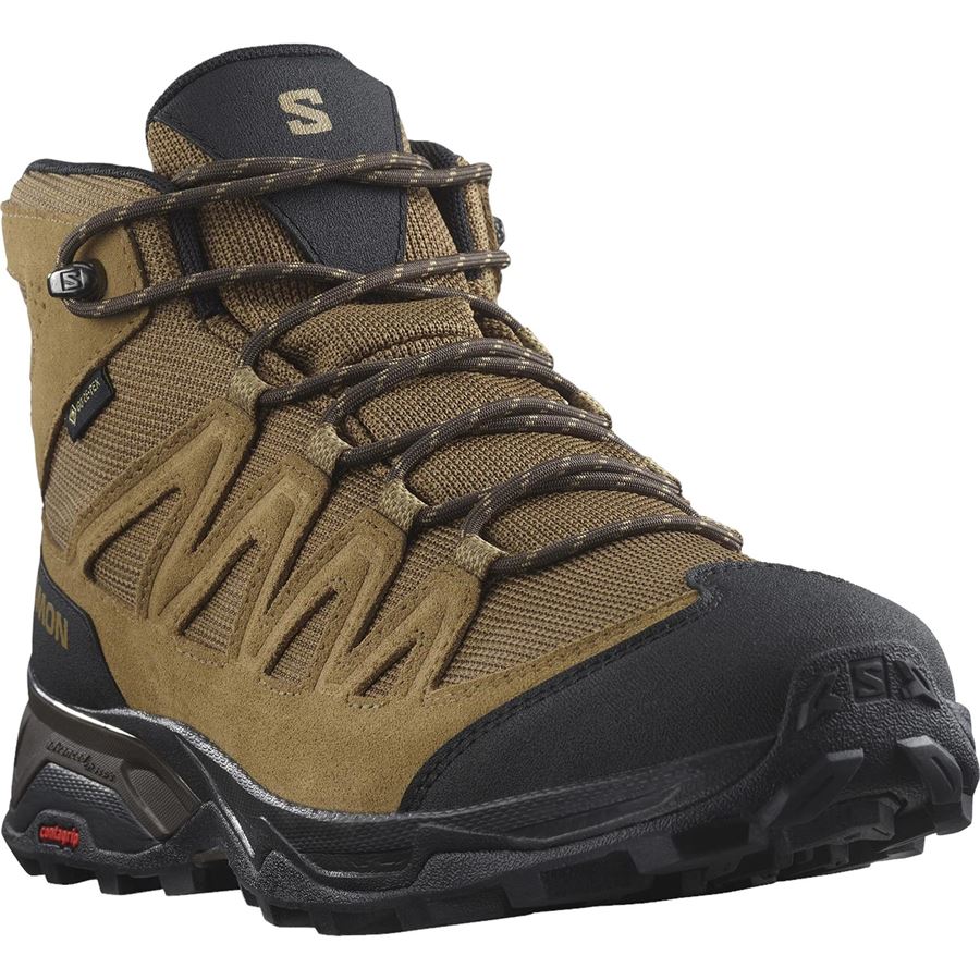 X Ward Leather Mid Gtx Scarponi Da Trekking In Pelle Salomon | L47181800X