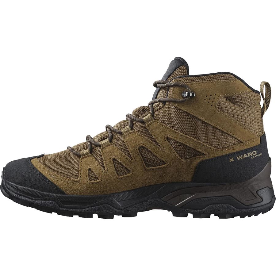 X Ward Leather Mid Gtx Scarponi Da Trekking In Pelle Salomon | L47181800X