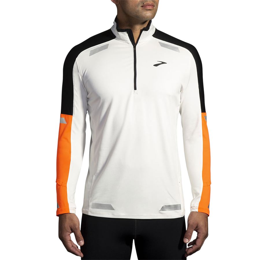 Run visible 1/2 zip 2.0 t-shirt da uomo Brooks | 211516167