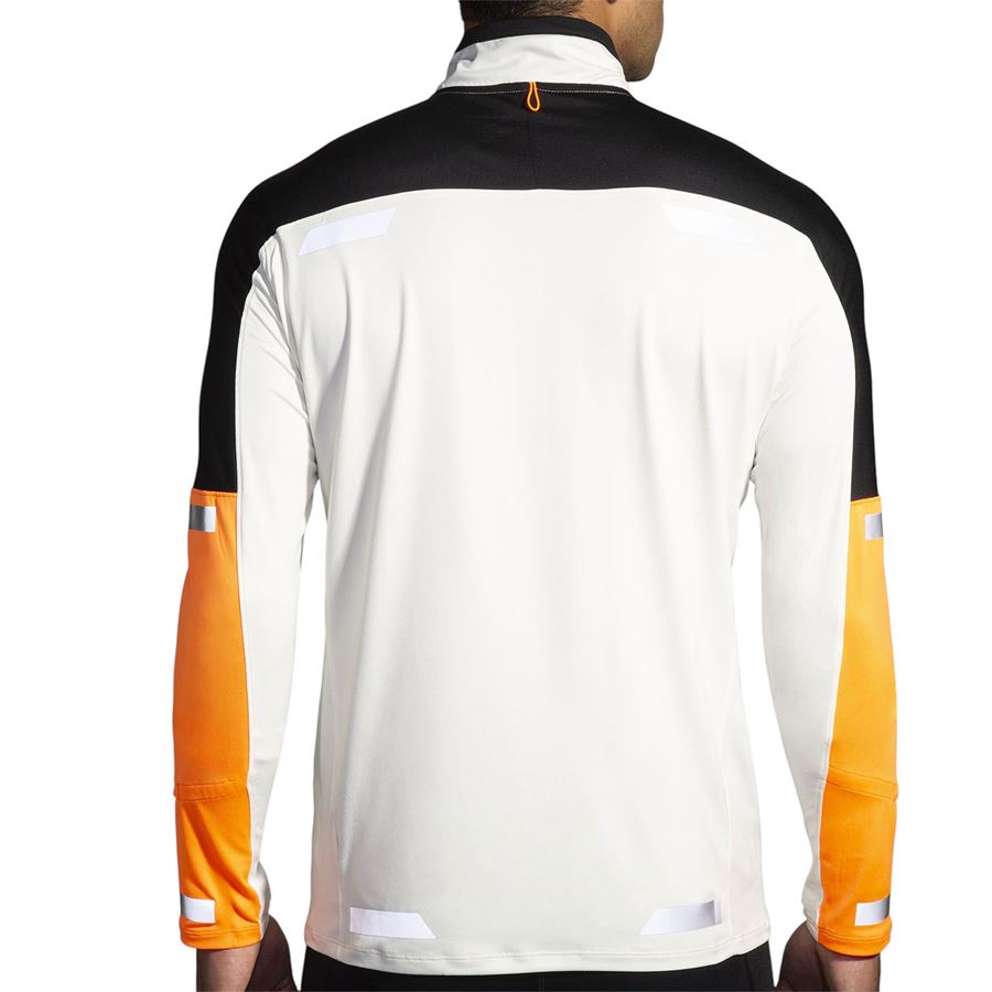 Run visible 1/2 zip 2.0 t-shirt da uomo Brooks | 211516167