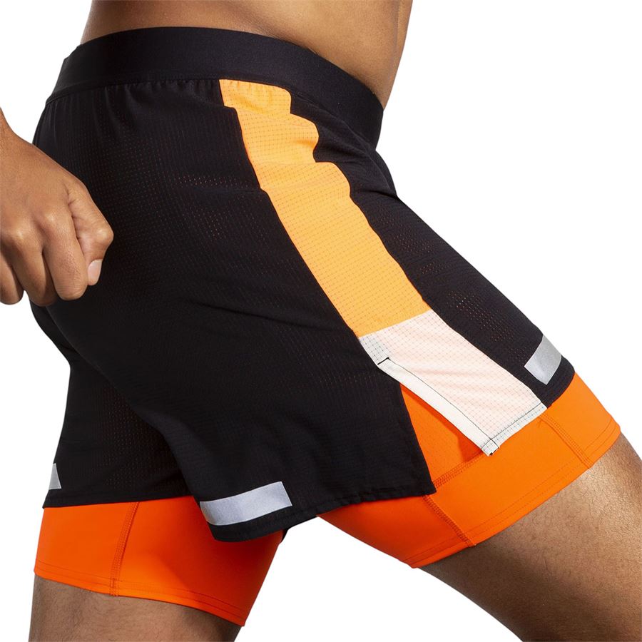 Run Visible 5 2in1 Short 2.0 short da running da uomo Brooks | 211517080
