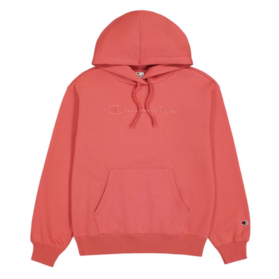 Felpa da donna con cappuccio con logo grande tono su tono Champion | 117581RS050