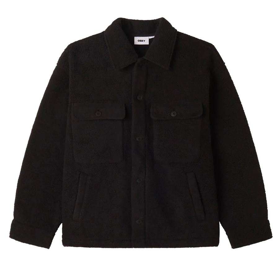 Thompson Shirt Jacket Obey | 121160059BLK