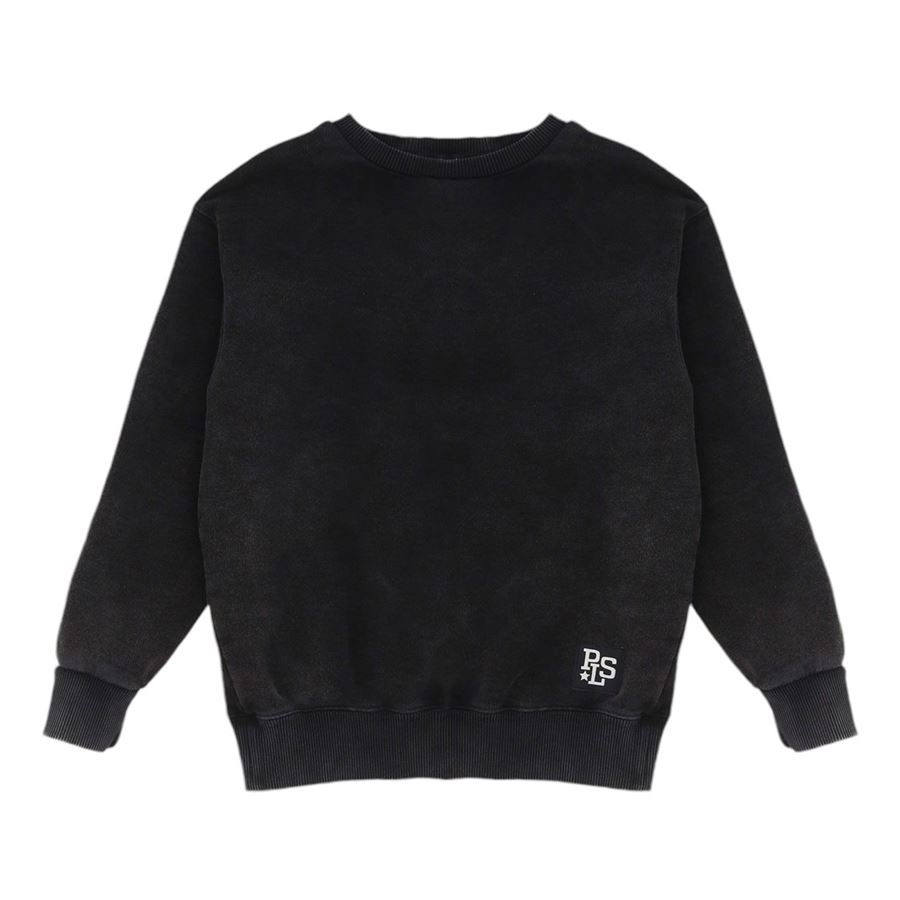 Felpa bambino in cotone con polsini Please | LB55/040B3901