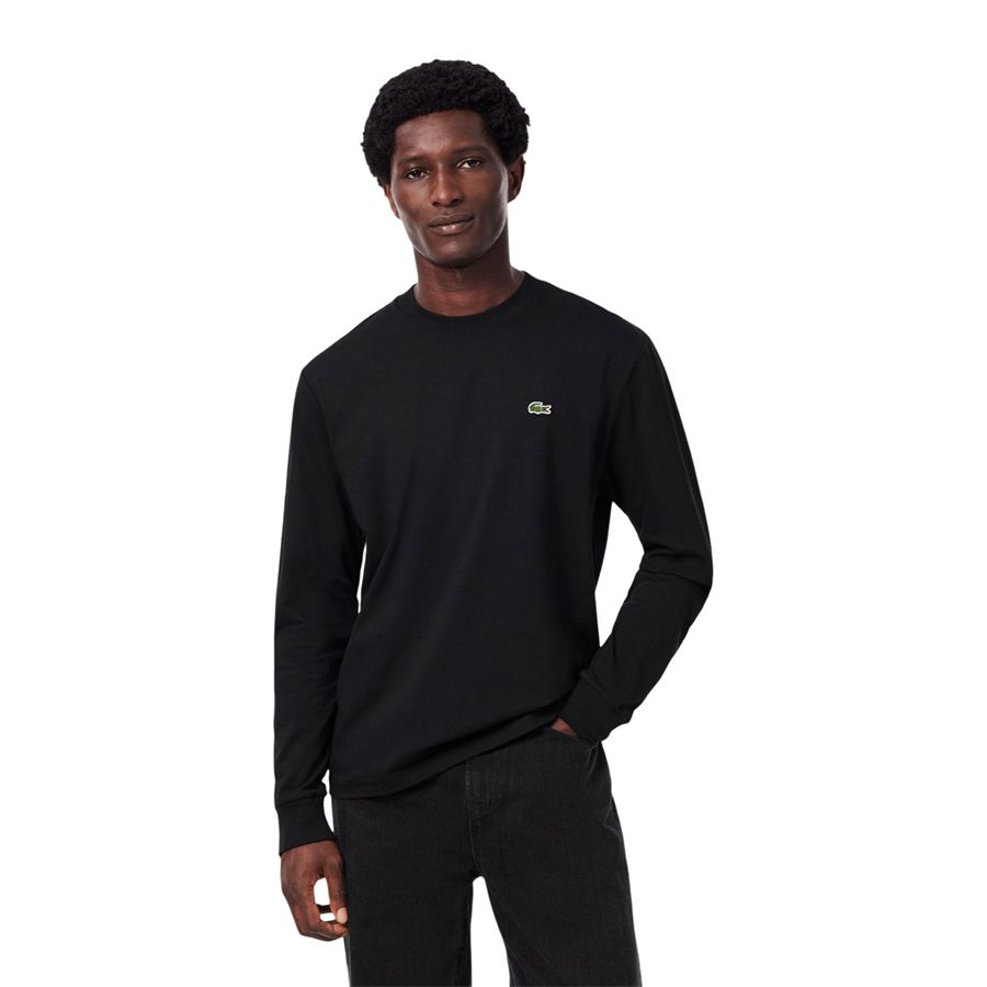 T-shirt in cotone a maniche lunghe da uomo Lacoste | TH7307031