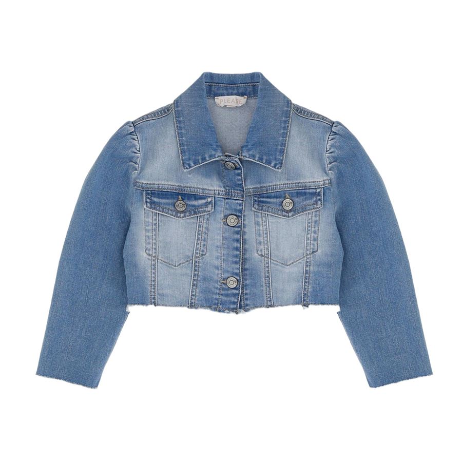 GIUBBINO CROP DENIM Please | JB14F83G491670