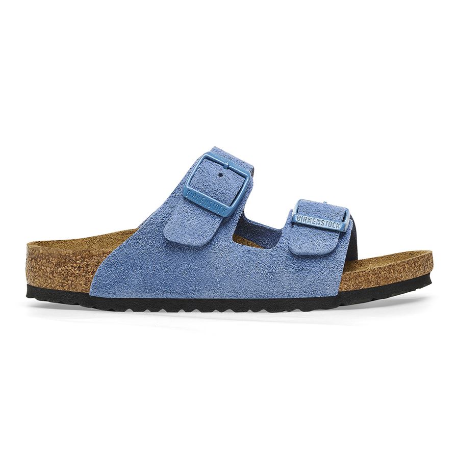 Arizona Kids elemental blue, Suede Leather - Calz. Stretta Birkenstock | 1026915X