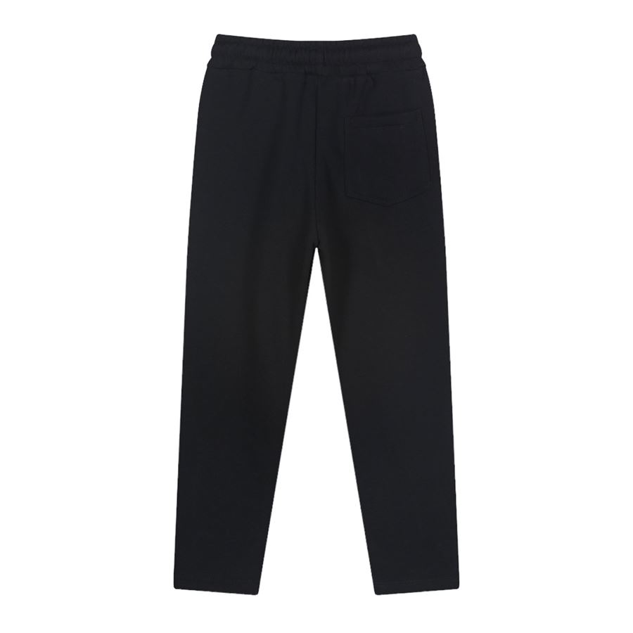 BOTTOM SIDE SLIT SWEATPANTS Shoeshine | PETUNIA3301MBLACKX