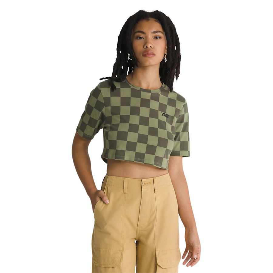 W CHECKER CREW CROP II Vans | VN000GB5AMB