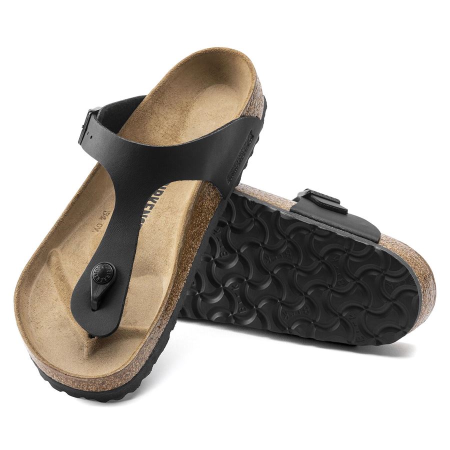 Gizeh black, Birko Flor - Calz. Normale Birkenstock | 043691X