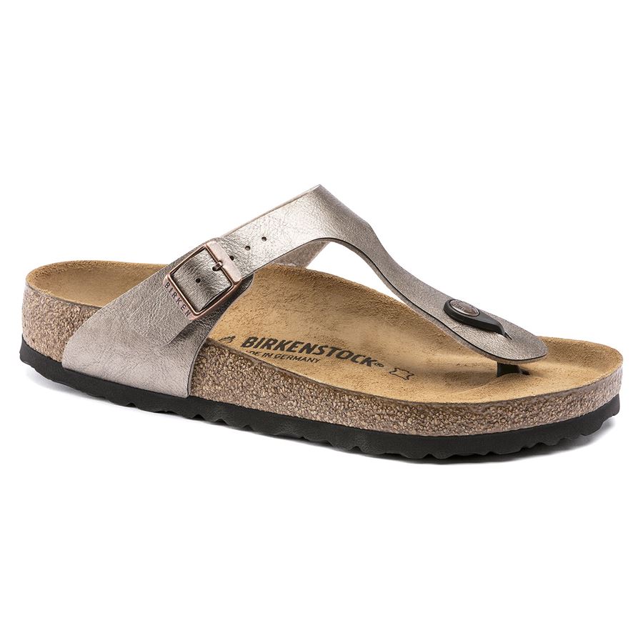 Gizeh graceful taupe, Birko Flor - Calz. Normale Birkenstock | 1016144X