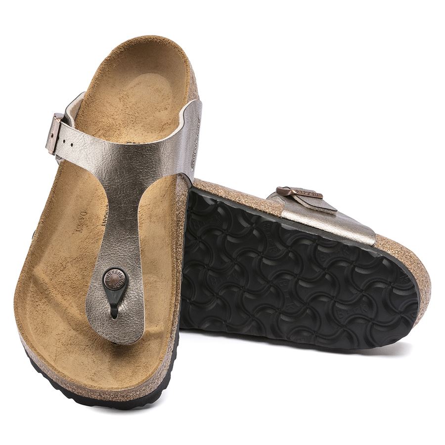 Gizeh graceful taupe, Birko Flor - Calz. Normale Birkenstock | 1016144X
