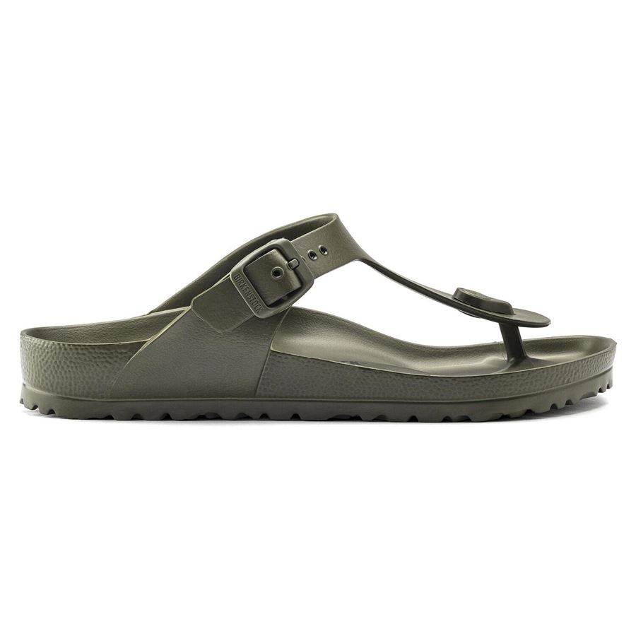 Gizeh EVA khaki, EVA - Calz. Normale infradito unisex uomo donna Birkenstock | 1019143X