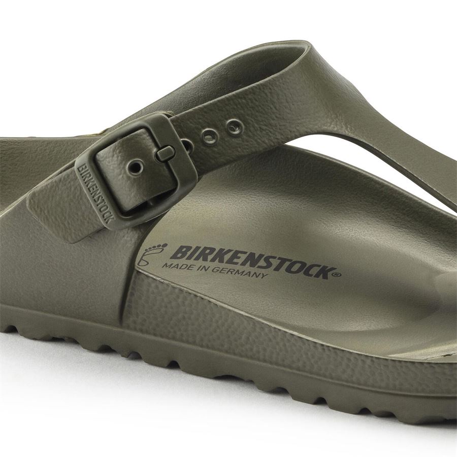 Gizeh EVA khaki, EVA - Calz. Normale infradito unisex uomo donna Birkenstock | 1019143X