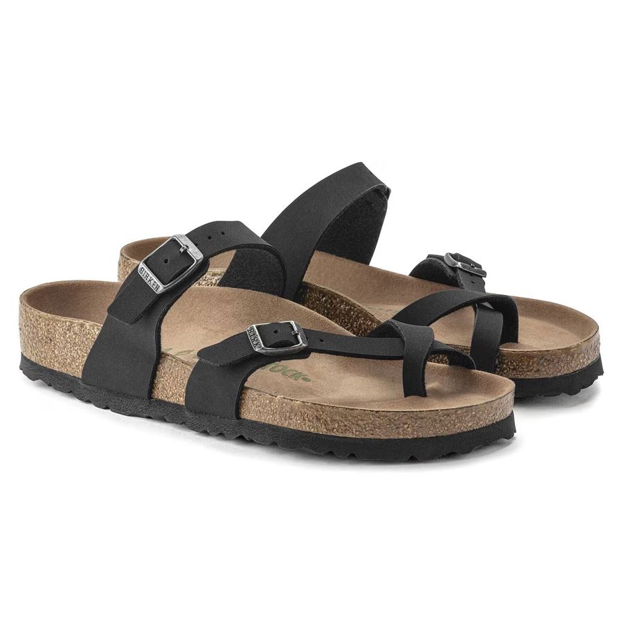 Mayari earthy black vegan, Birkibuc - Calz. Normale Birkenstock | 1021176X