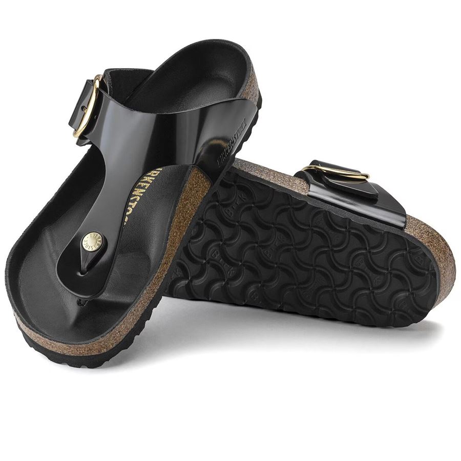 Gizeh Big Buckle Natural Leather - Calz. Normale infradito da donna Birkenstock | 1021467X