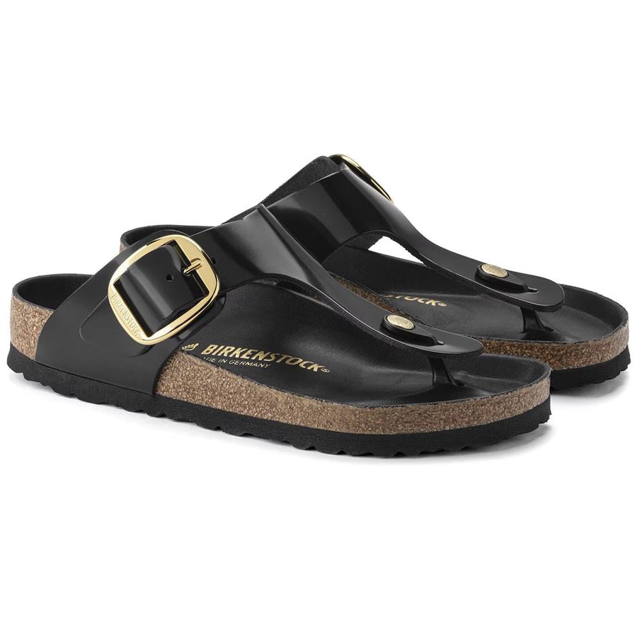 Gizeh Big Buckle Natural Leather - Calz. Normale infradito da donna Birkenstock | 1021467X