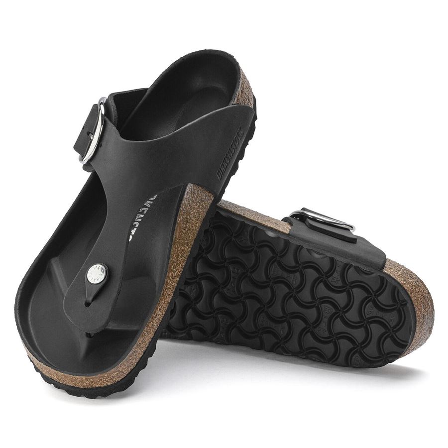Gizeh Big Buckle in pelle oliata calzata normale da donna Birkenstock | 1023334X