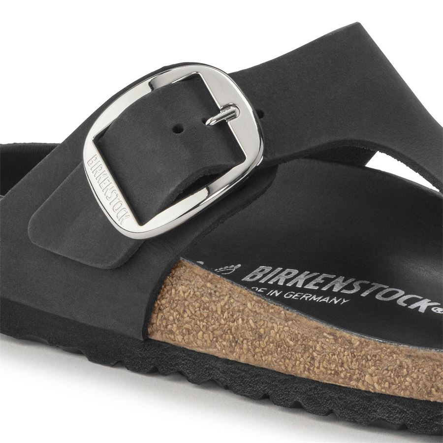 Gizeh Big Buckle in pelle oliata calzata normale da donna Birkenstock | 1023334X