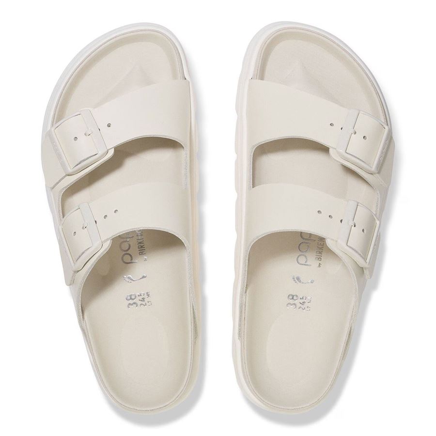 Arizona Chunky Exquisite Eggshell, Natural Leather - Calz. Stretta ciabatta da donna Birkenstock | 1029067X