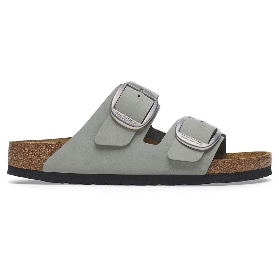 Arizona Big Buckle pure sage, Nubuck Leather Calzata stretta Birkenstock | 1029311X