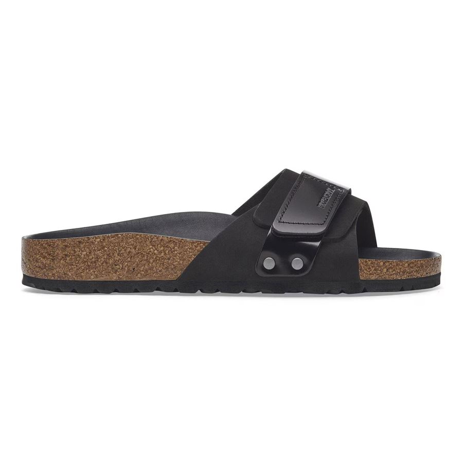 Oita Black, Nubuck Leather/high Shine Leather - Calz. Stretta ciabatta da donna Birkenstock | 1029313X