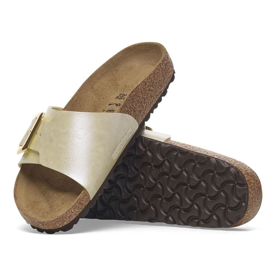 Catalina Cb Graceful Pearl White, Birko Flor - Calz. Stretta ciabatta da donna Birkenstock | 1029393X