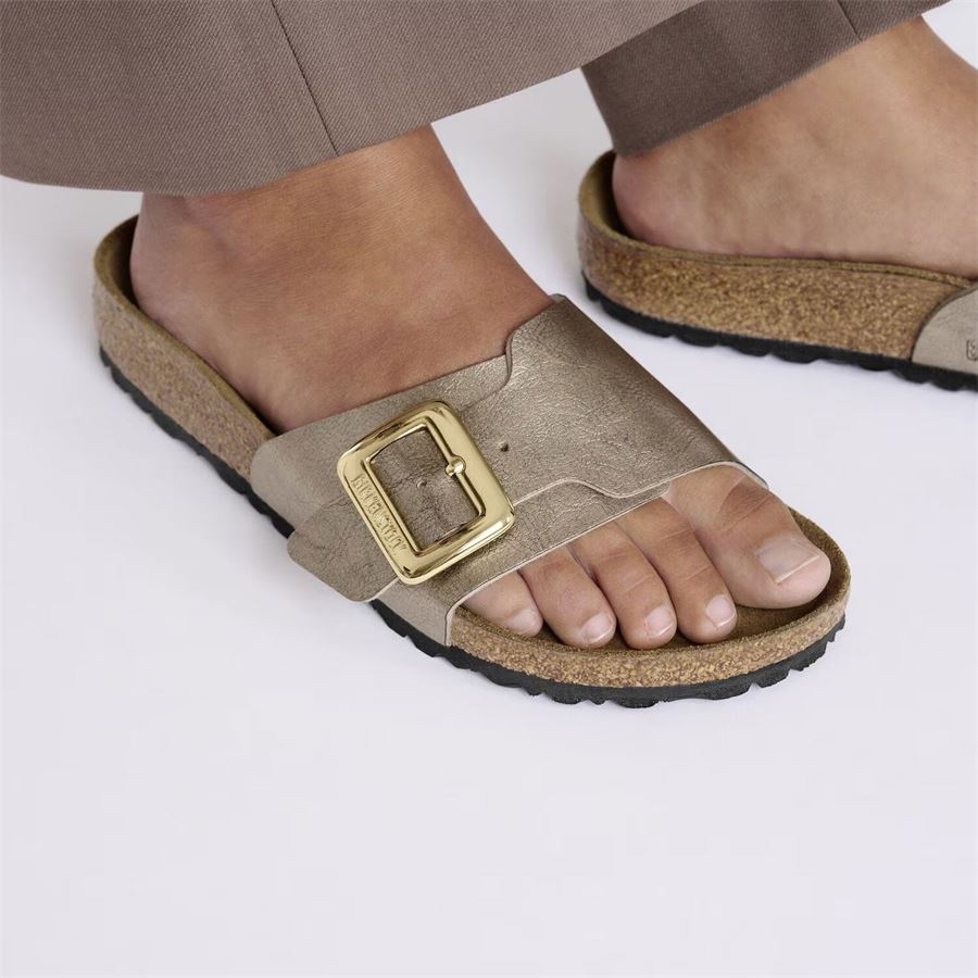Catalina Cb Graceful Taupe, Birko Flor - Calz. Stretta ciabatta da donna Birkenstock | 1029416X