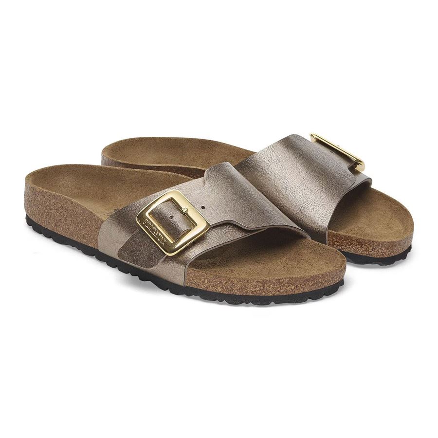Catalina Cb Graceful Taupe, Birko Flor - Calz. Stretta ciabatta da donna Birkenstock | 1029416X