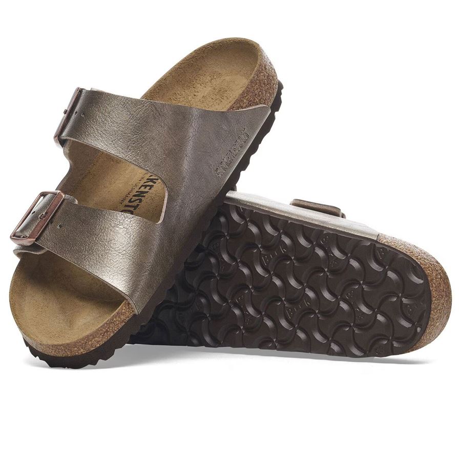 Arizona graceful taupe, Birko Flor - Calz. Stretta ciabatta da donna Birkenstock | 1029439X