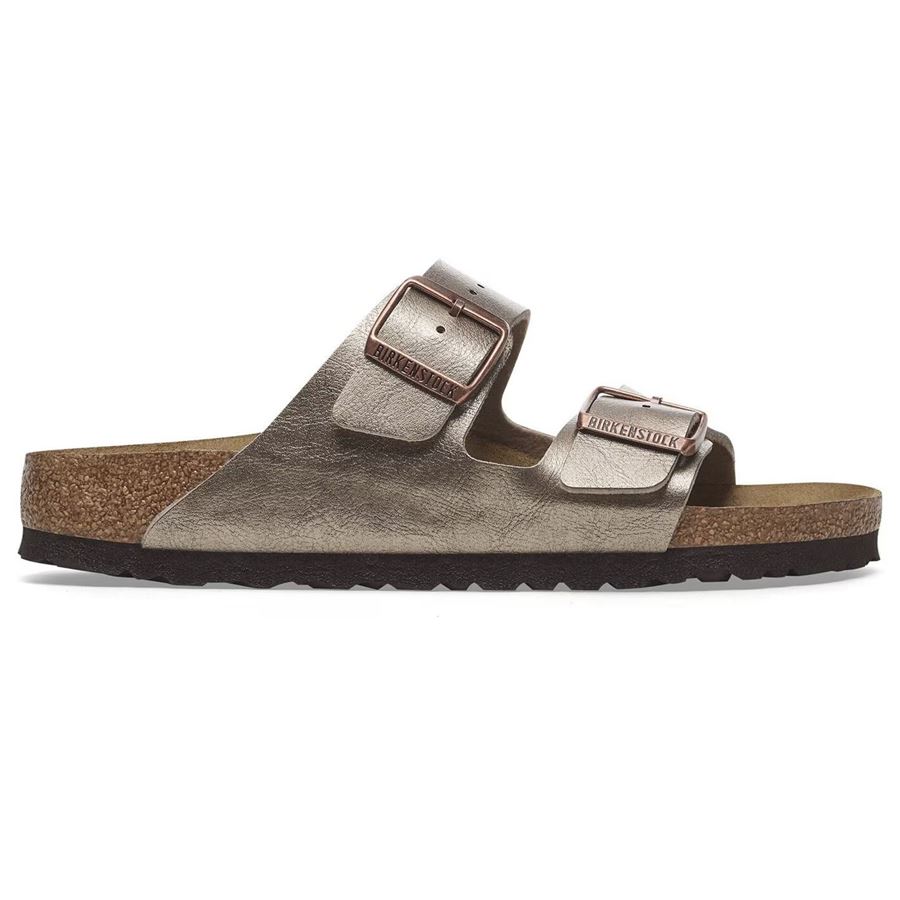 Arizona graceful taupe, Birko Flor - Calz. Stretta ciabatta da donna Birkenstock | 1029439X