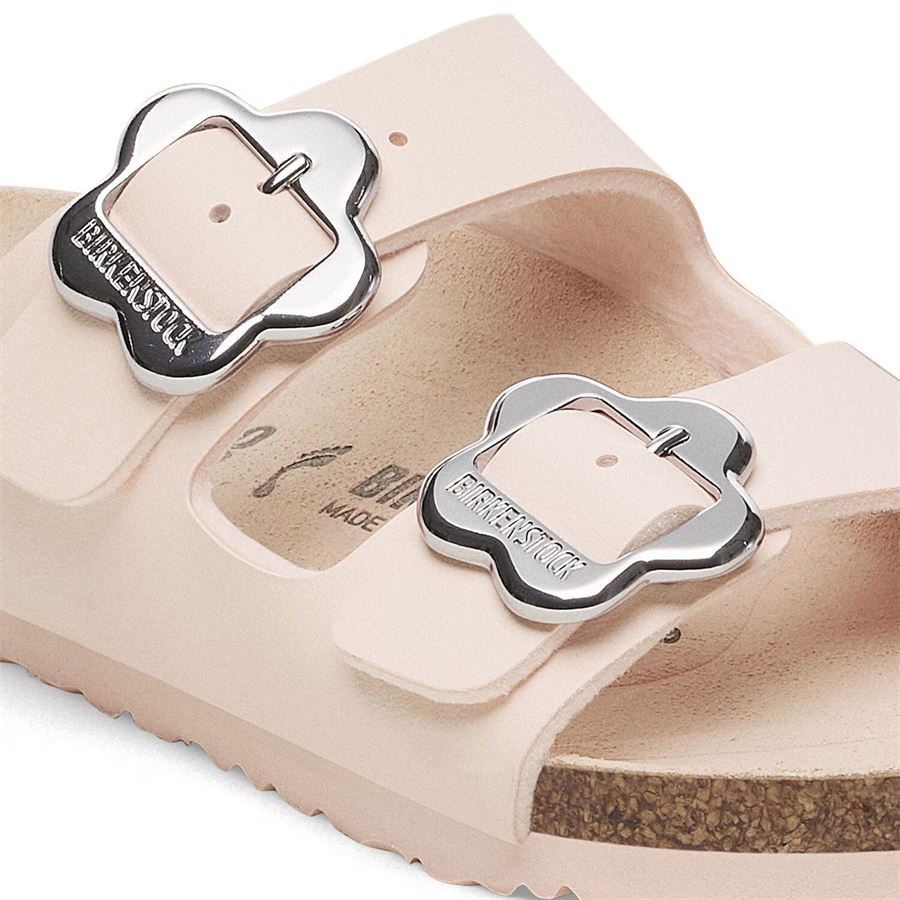 Arizona Flower Buckle Kids Light Rose, Birko Flor - Calz. Stretta ciabatta da bambina Birkenstock | 1029490X