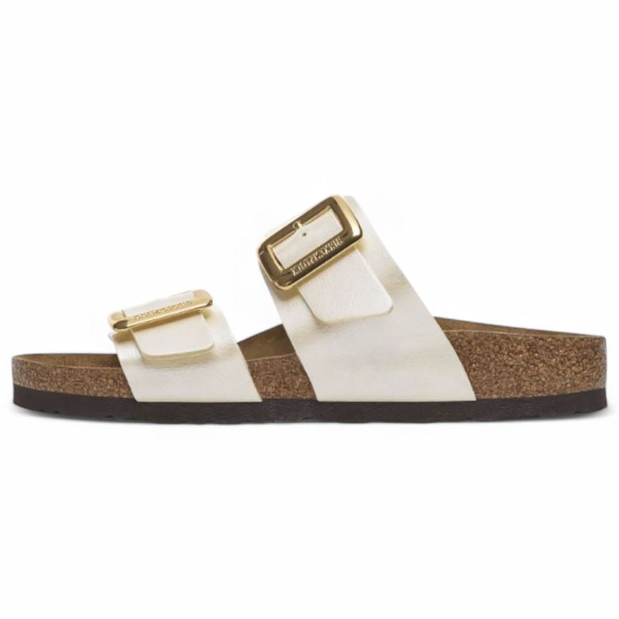 Sydney Cb Graceful Pearl White, Birko Flor - Calz. Stretta ciabatta da donna Birkenstock | 1029492X