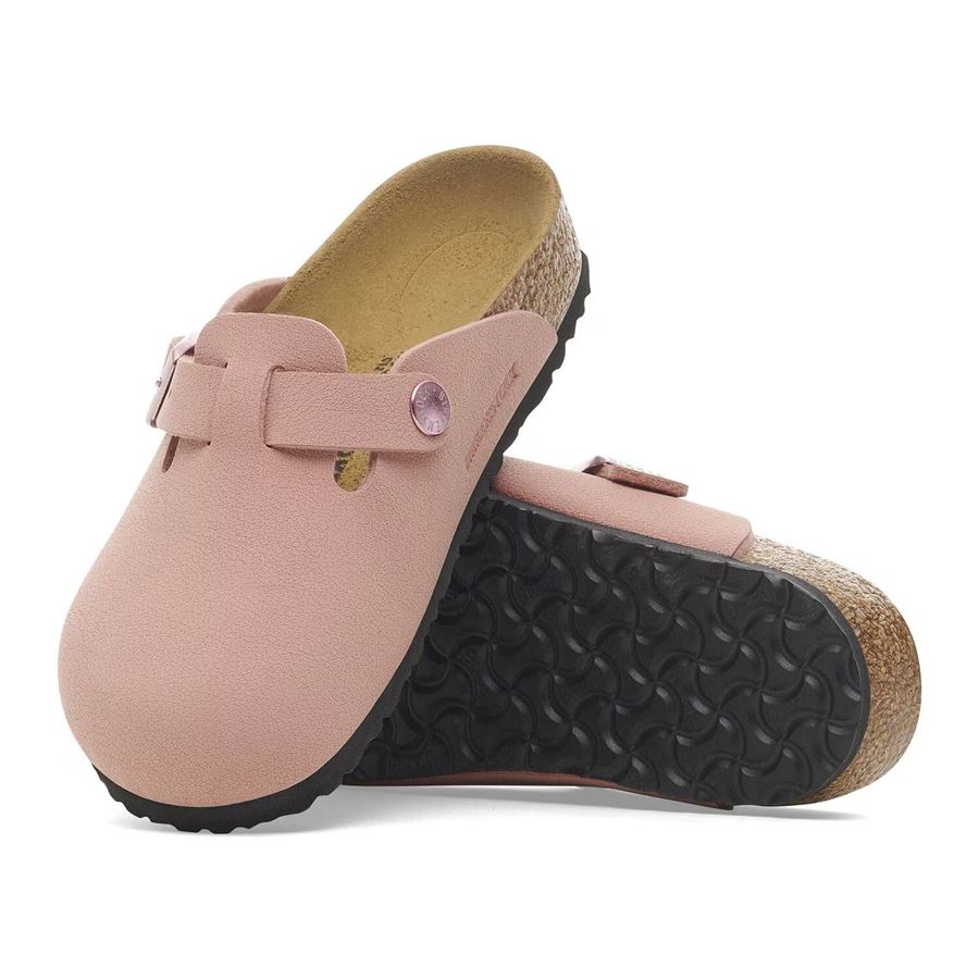 Boston Kids Pink Clay, Birkibuc - Calz. Stretta sabot da bambina Birkenstock | 1029748XX