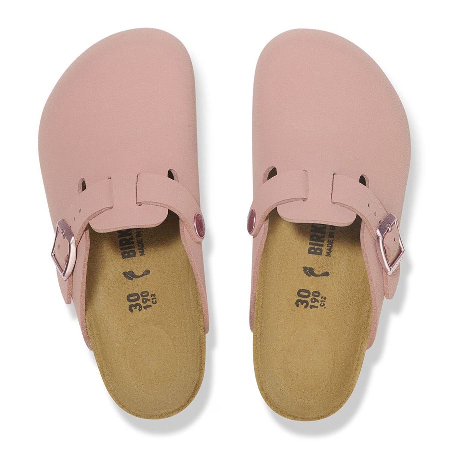 Boston Kids Pink Clay, Birkibuc - Calz. Stretta sabot da bambina Birkenstock | 1029748XX