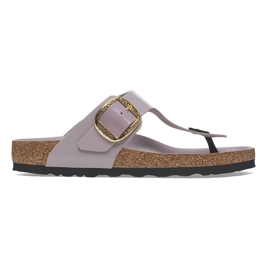 Gizeh Big Buckle Ham shine faded purple, Natural - Calz. Normale infradito da donna Birkenstock | 1029804X