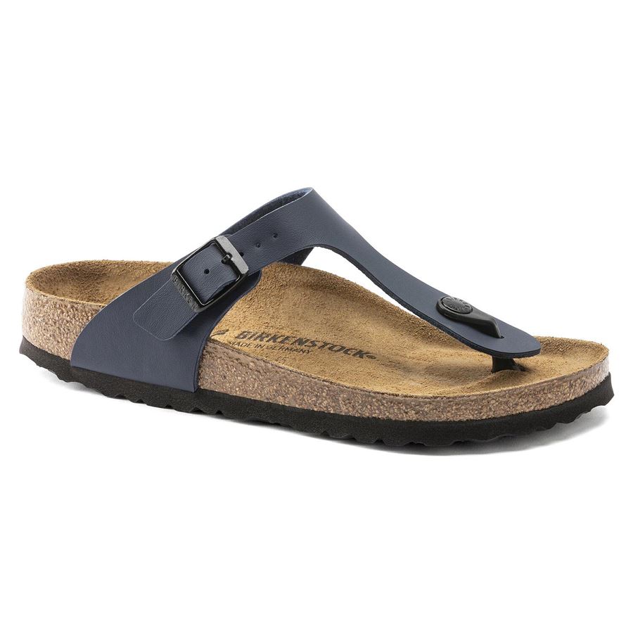 Gizeh blue, Birko Flor - Calz. Normale infradito unisex uomo donna Birkenstock | 143621X