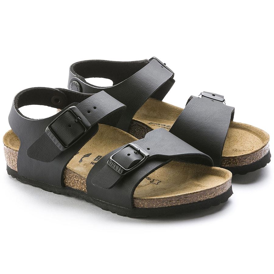 New York Kids black, Birko Flor - Calz. Stretta Birkenstock | 187603X