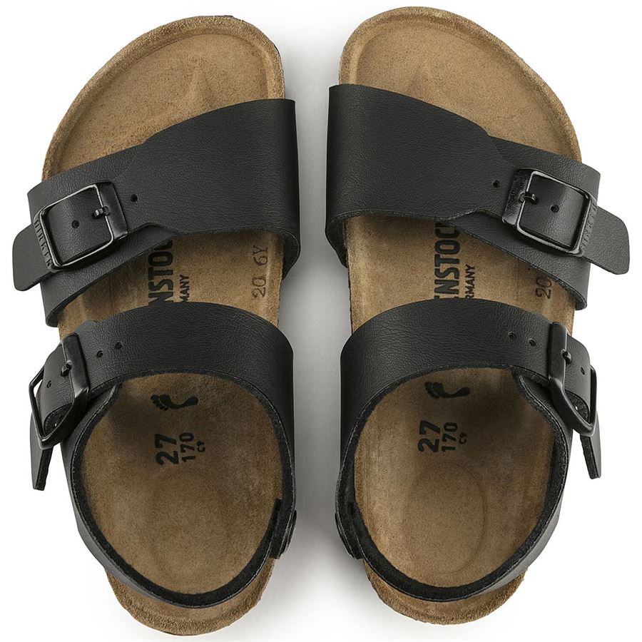 New York Kids black, Birko Flor - Calz. Stretta Birkenstock | 187603XX