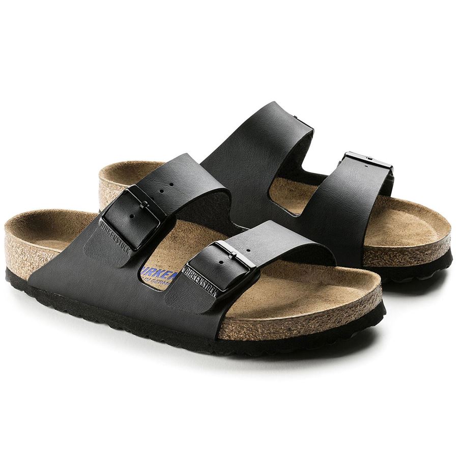 Arizona SFB black, Birko Flor - Calz. Stretta Plantare morbido Birkenstock | 551253X