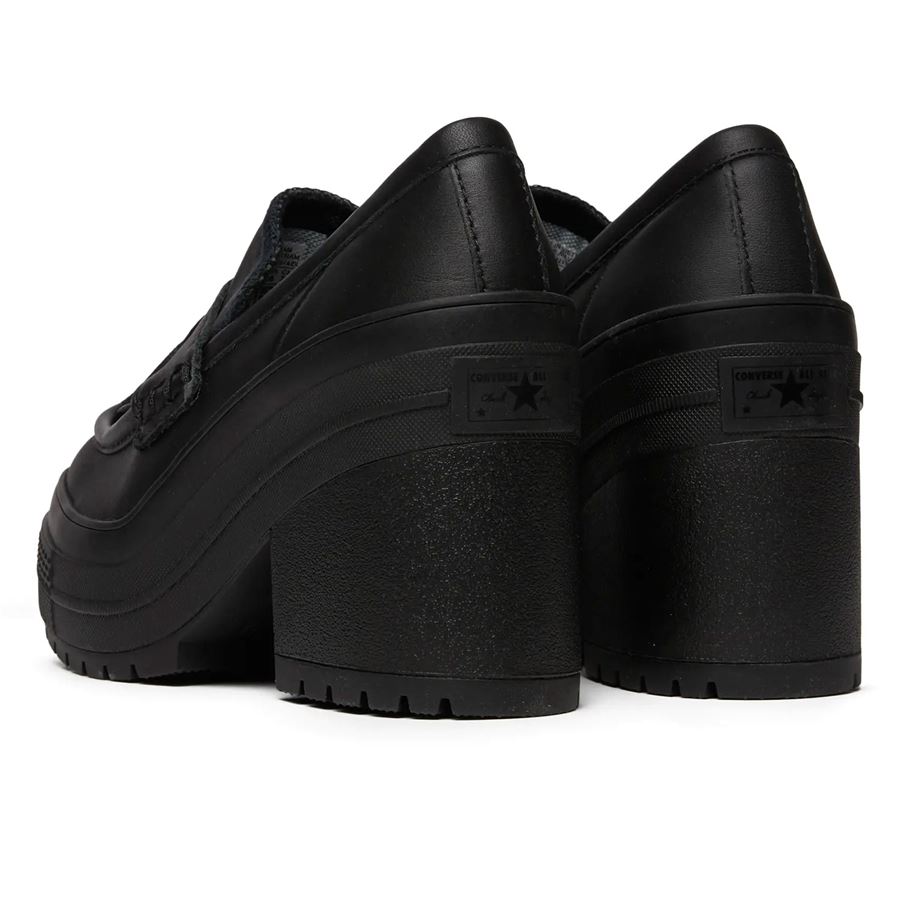 Chuck 70 De Luxe Heel Loafer Platform Leather sneakers con tacco da donna Converse | A14714C001