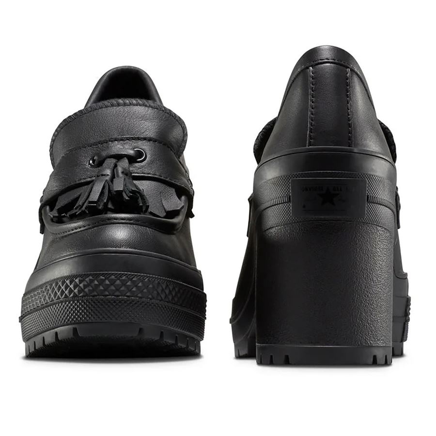 Chuck 70 De Luxe Heel Loafer Platform Leather sneakers con tacco da donna Converse | A14714C001