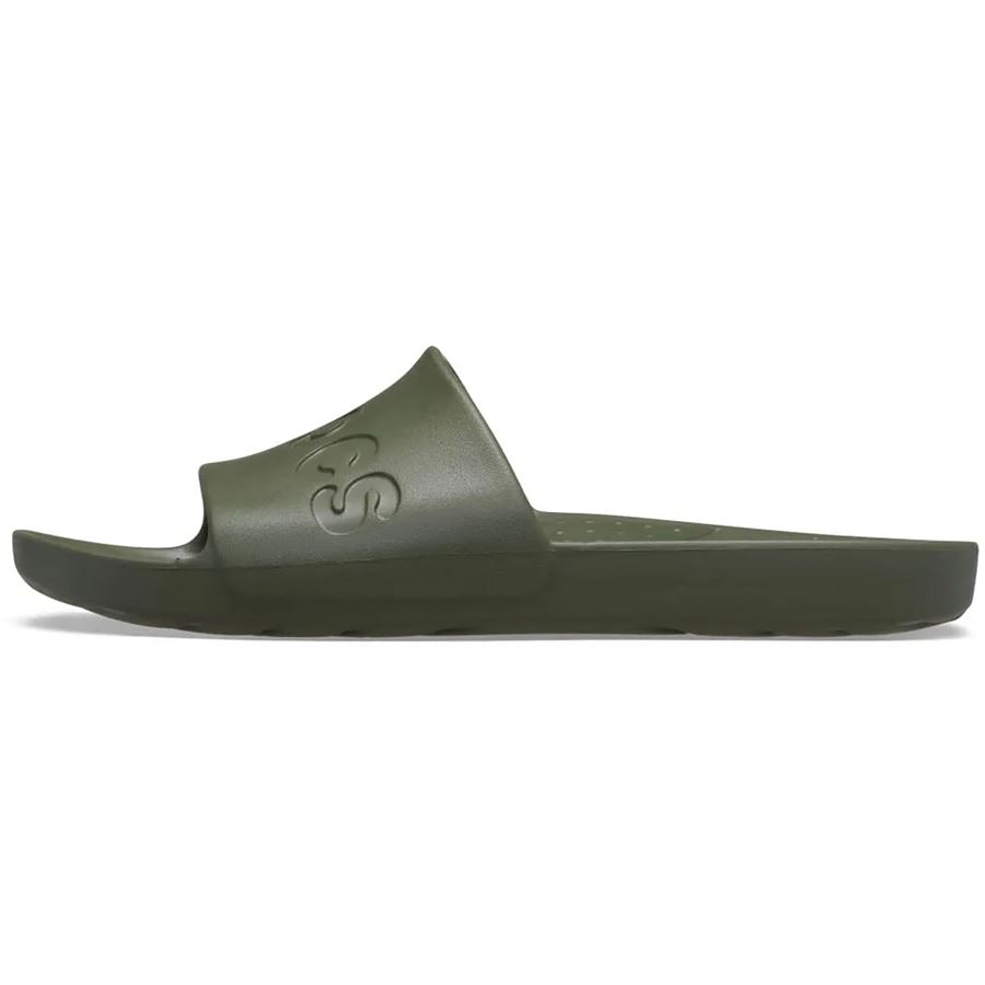 Classic Crocs Slide ciabatta unisex uomo donna Crocs | 210088ARMY