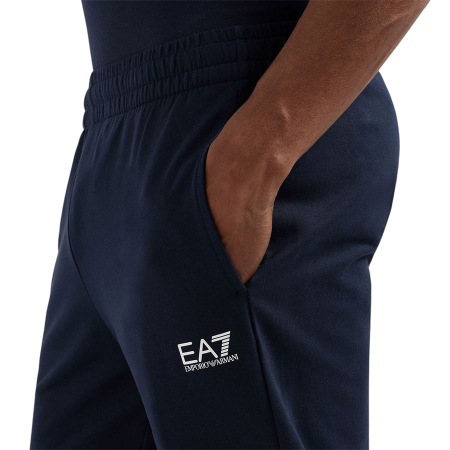 Pantaloni tuta jogger Core Identity in cotone da uomo EA7 | 8NPP661562