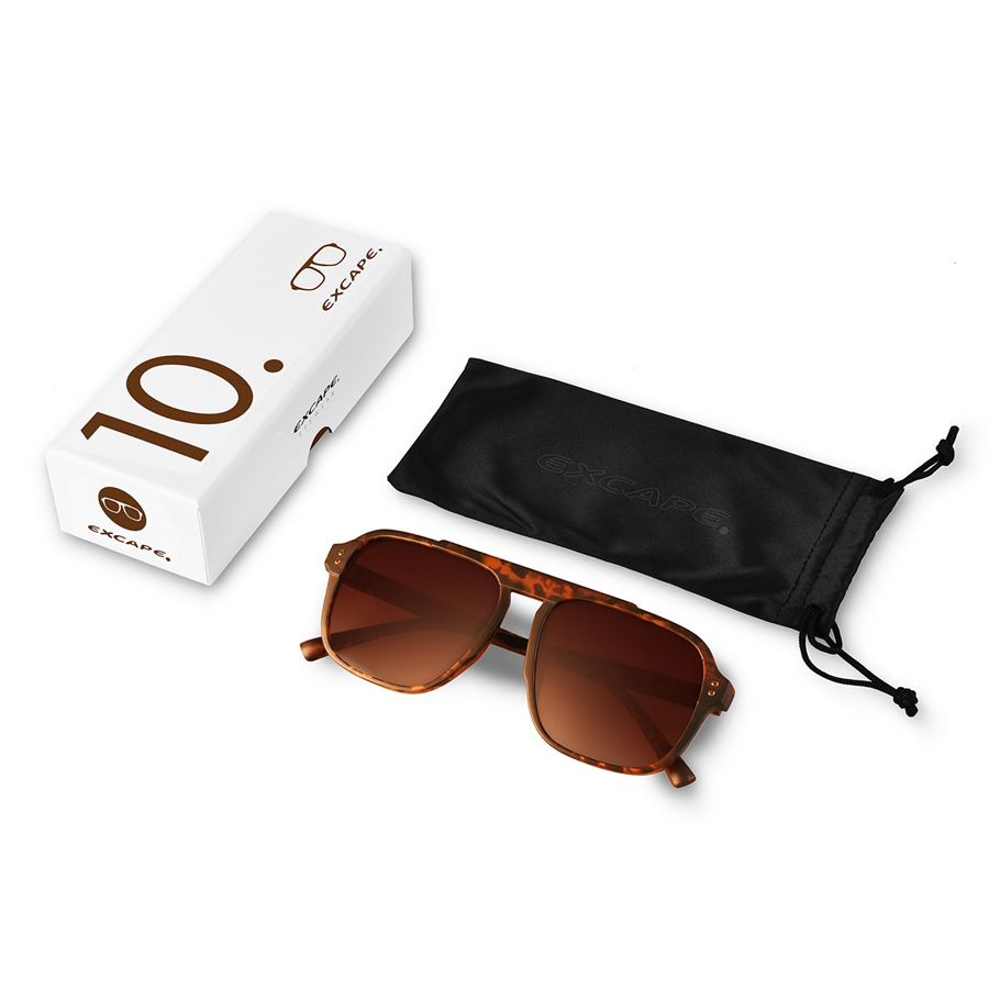 10.1 Contemporary Havana occhiali da sole unisex Excape | EXC1001