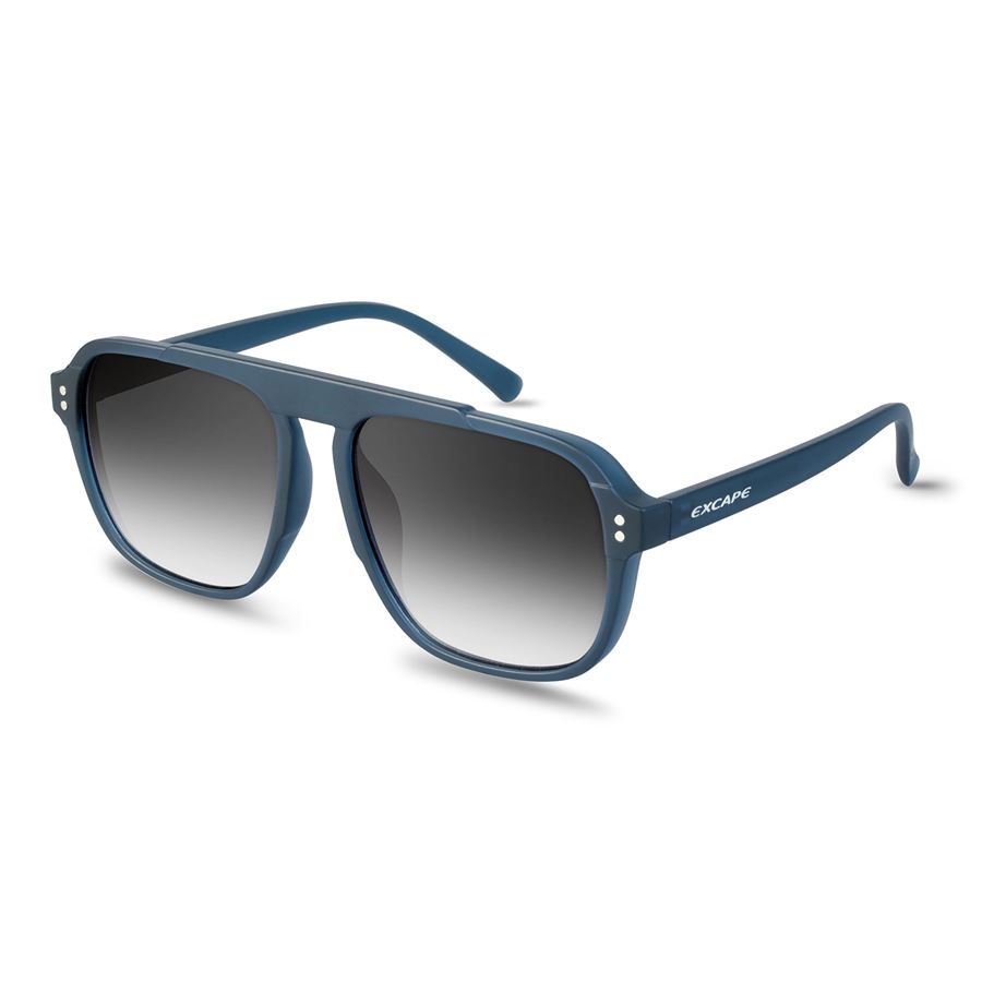 10.1 Contemporary Crystal Blu occhiali da sole unisex Excape | EXC1004